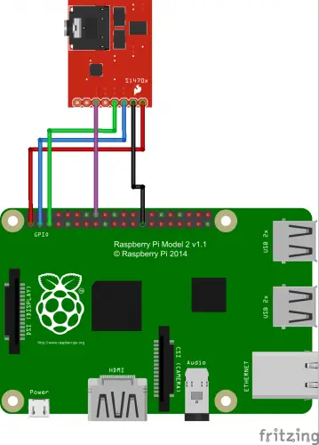 si4703 breadboard