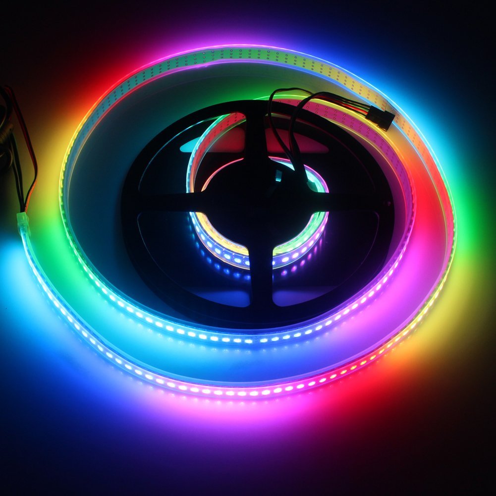 Installation and programming of RGB LED strips